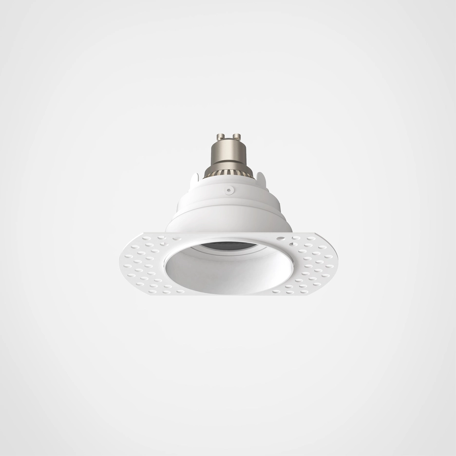 Astro 1248019 Trimless Slimline Round Adjustable Fire-Rated Downlight in Matt White