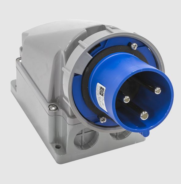 Lewden PM63/741 App Inlet 3P 63A 240V