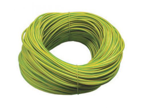 Greenbrook 12mm Green & Yellow PVC Sleeving 1m