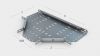 Unitrunk Pre-Galvanised Medium Duty Equal Tee 150mm 6&quot;