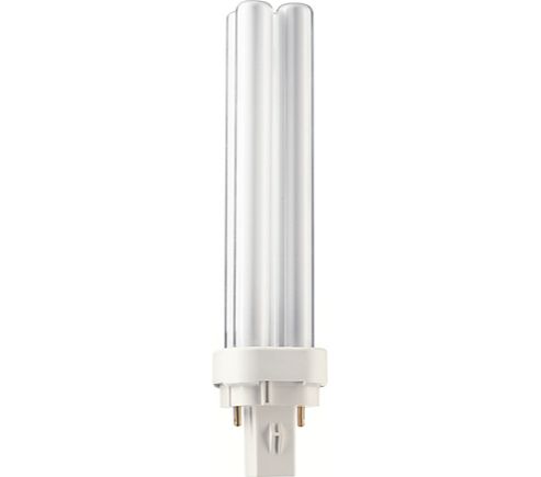 Dulux D 18W Cool White 2-Pin Compact Fluorescent Lamp G24d-2 Cap 240V